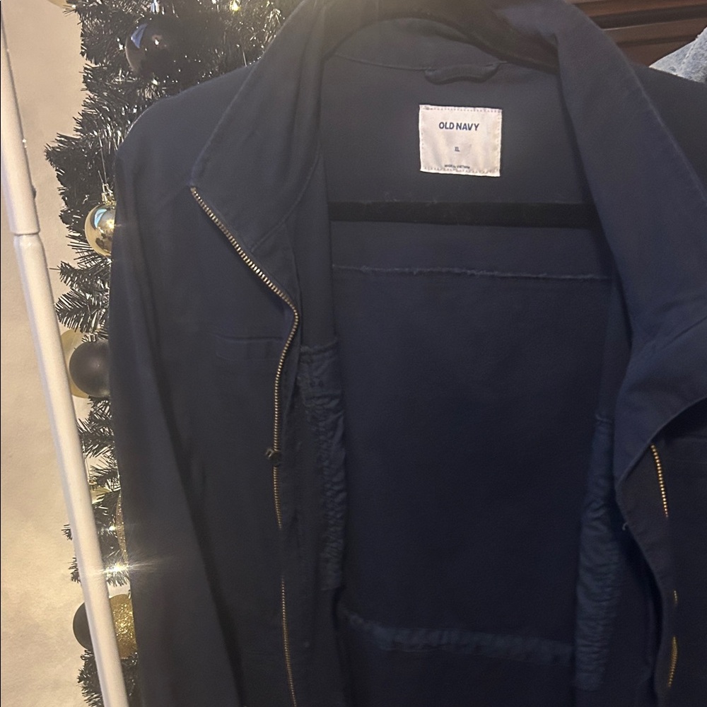 Old Navy Men's Deep Blue Lightweight Jacket